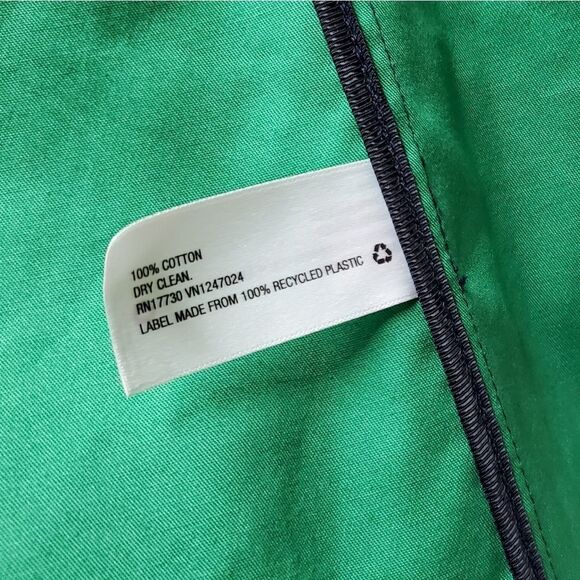 3.1 Phillip Lim 20th Anniversary XXO Blue Green Limited Edition Trench Coat Med - Picture 15 of 16